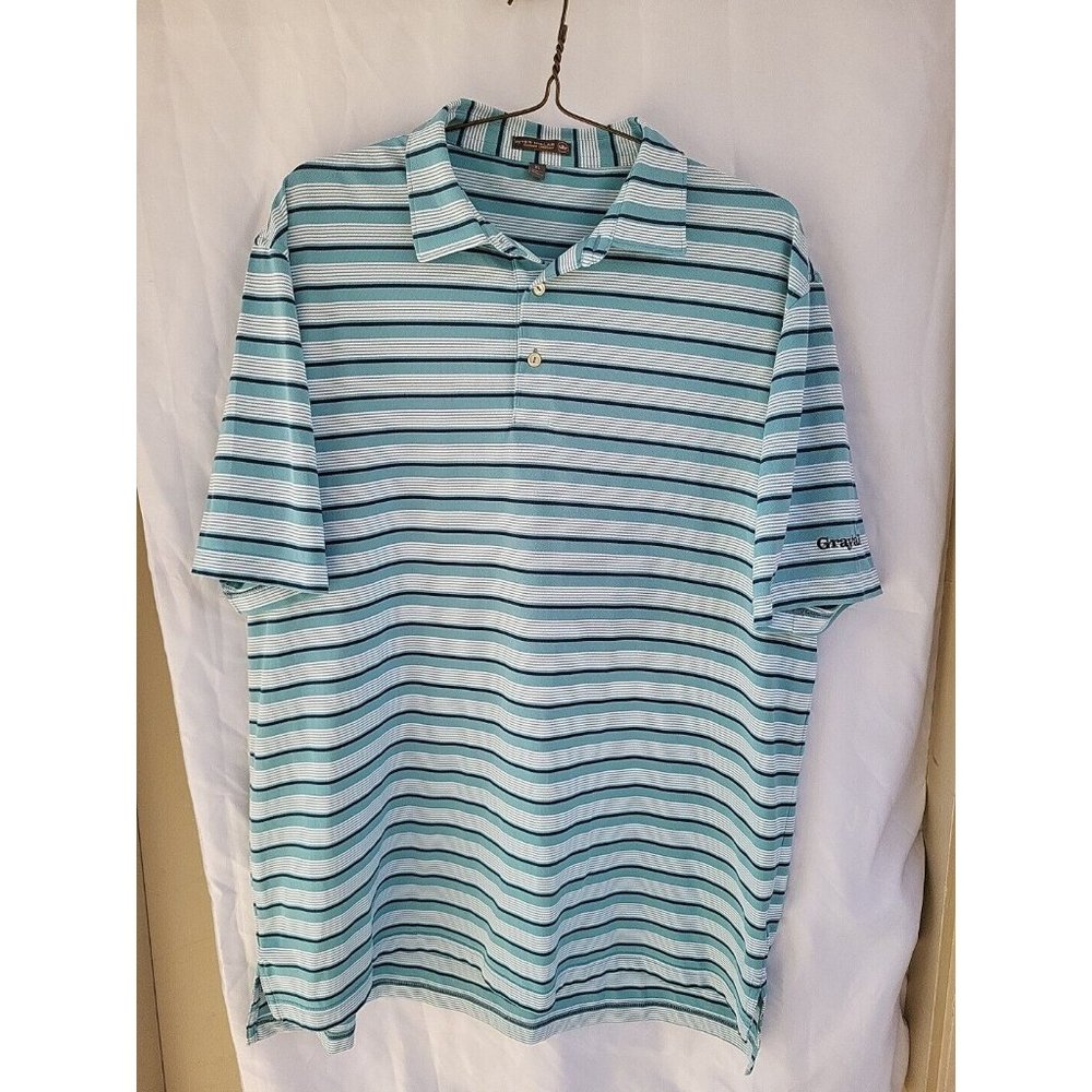 PETER MILLAR Summer Comfort Golf Polo Shirt Performance Fly Fishing